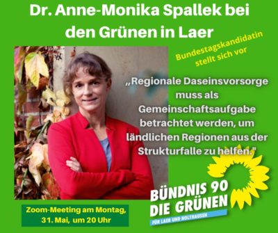 Zoom-Meeting mit Dr. Anne-Monika Spallek
